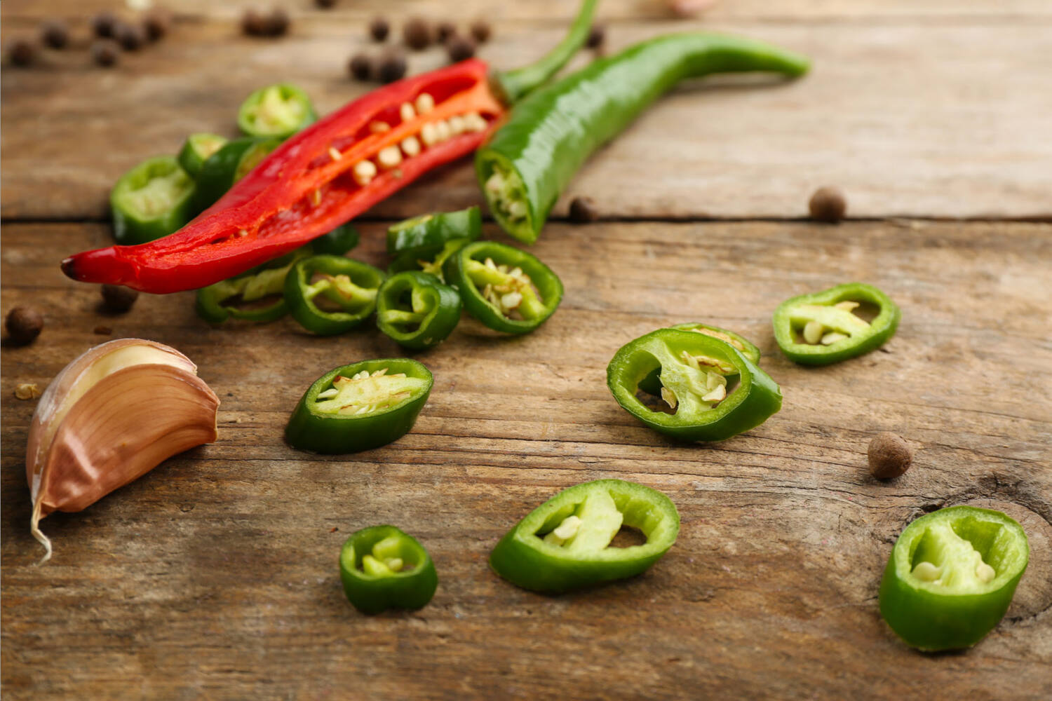 Peper groen verpakt 500gr stuk 2